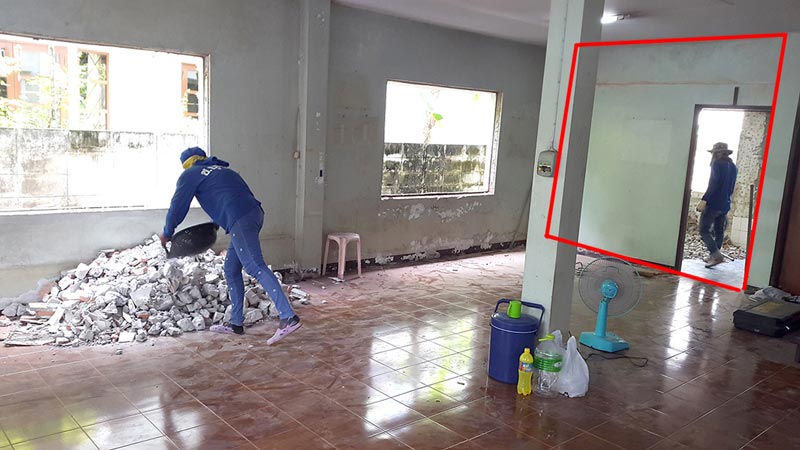 รีโนเวทบ้านครึ่งปูนครึ่งไม้ รีโนเวทบ้านครึ่งปูนครึ่งไม้