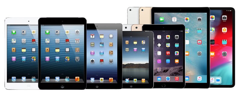 วิวัฒนาการของ iPad วิวัฒนาการของ iPad