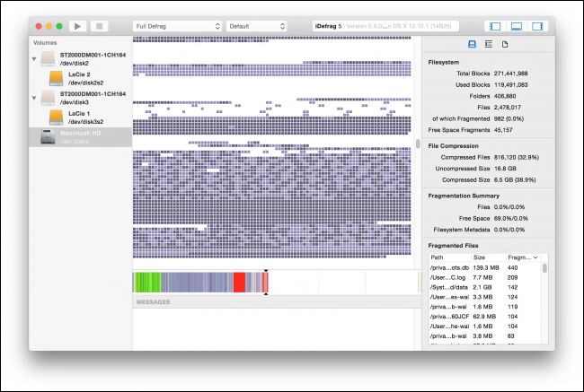 Defragment ฮาร์ดดิสก์ Defragment ฮาร์ดดิสก์