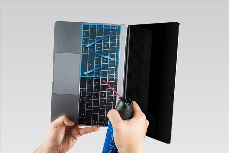 วิธีทำความสะอาดคีย์บอร์ดของ MacBook วิธีทำความสะอาดคีย์บอร์ดของ MacBook