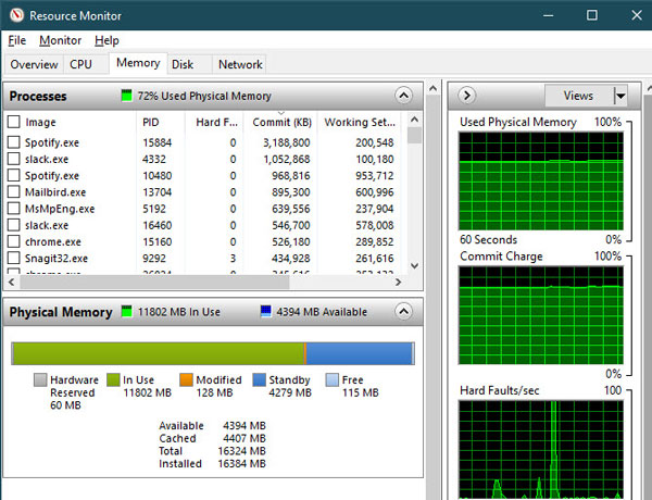วิธีเคลียร์แรมสำหรับ Windows วิธีเคลียร์แรมสำหรับ Windows