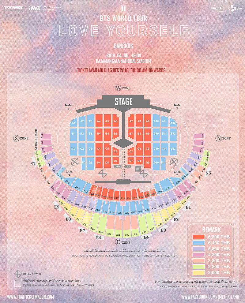 BTS World Tour Love Yourself Bangkok BTS World Tour Love Yourself Bangkok