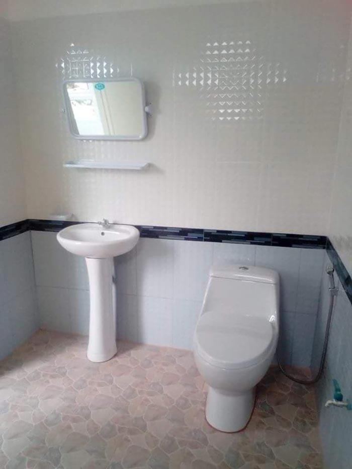 แบบบ้านชั้นเดียวยกสูงหลังคาเพิงหมาแหงน แบบบ้านชั้นเดียวยกสูงหลังคาเพิงหมาแหงน