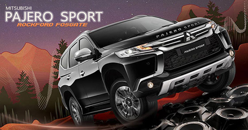 Mitsubishi Pajero Sport Rockford Fosgate Mitsubishi Pajero Sport Rockford Fosgate