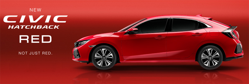 Honda Civic Hatchback Rallye RED 2018 Honda Civic Hatchback Rallye RED 2018
