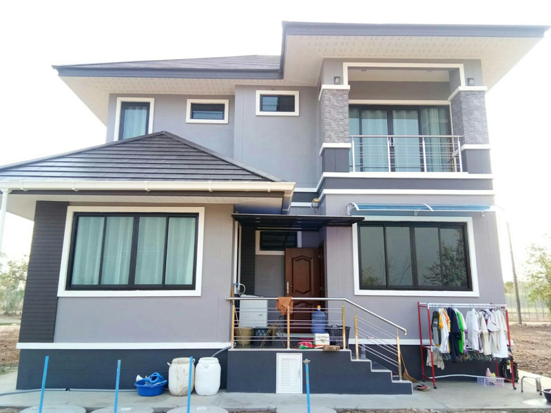 สร้างบ้านสองชั้น สร้างบ้านสองชั้น