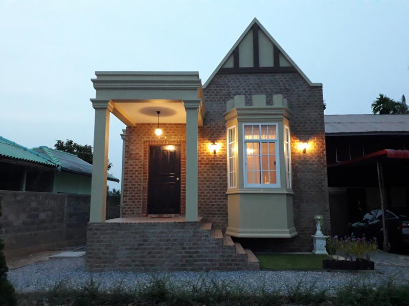 บ้านชั้นเดียวสไตล์อังกฤษ บ้านชั้นเดียวสไตล์อังกฤษ