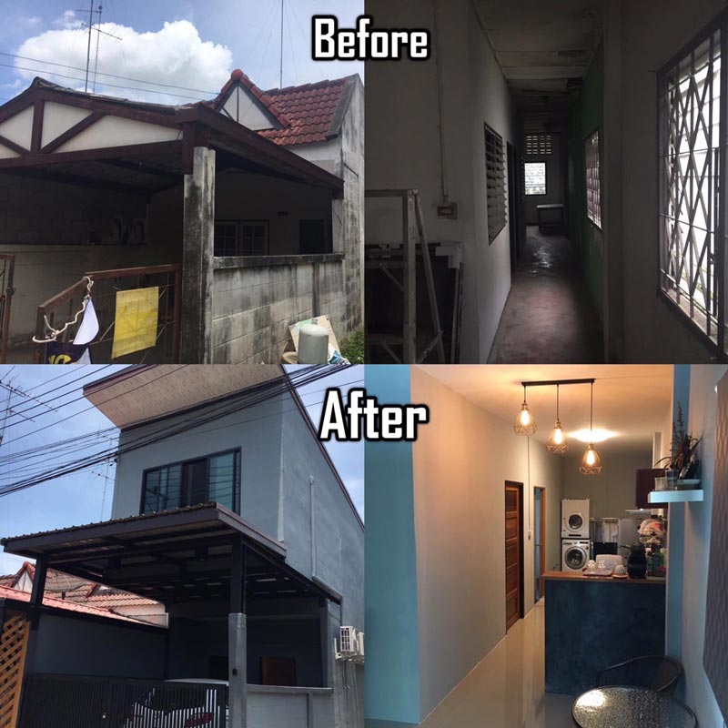 รีโนเวทบ้านชั้นเดียวเป็นบ้านชั้นครึ่ง รีโนเวทบ้านชั้นเดียวเป็นบ้านชั้นครึ่ง