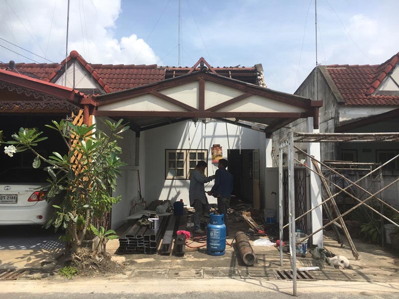 รีโนเวทบ้านชั้นเดียวเป็นบ้านชั้นครึ่ง รีโนเวทบ้านชั้นเดียวเป็นบ้านชั้นครึ่ง