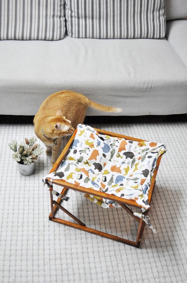 DIY เปลนอนแมว DIY เปลนอนแมว