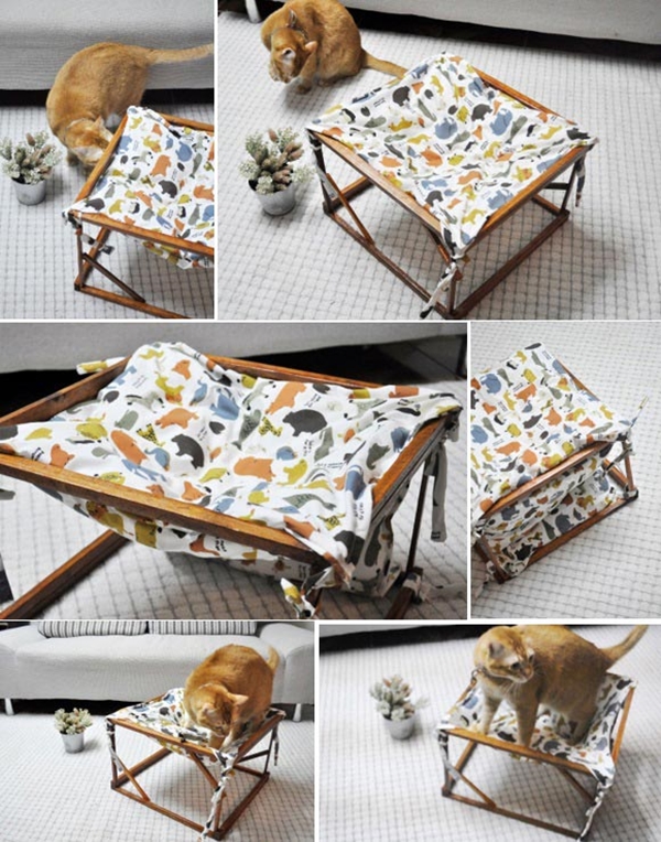 DIY เปลนอนแมว DIY เปลนอนแมว