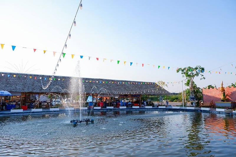 ตลาดน้ำวัดบัวขวัญ ตลาดน้ำวัดบัวขวัญ
