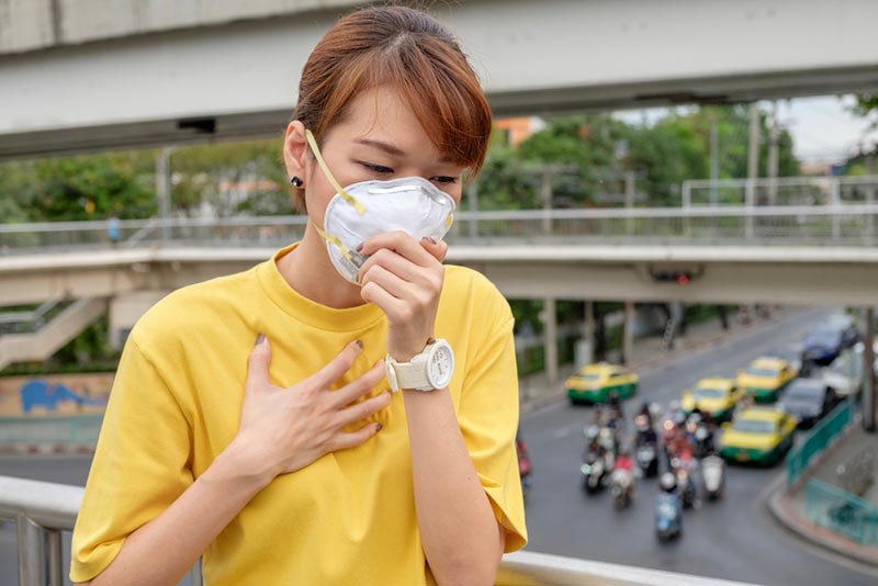 แสบคอจาก ฝุ่น PM2.5 แสบคอจาก ฝุ่น PM2.5