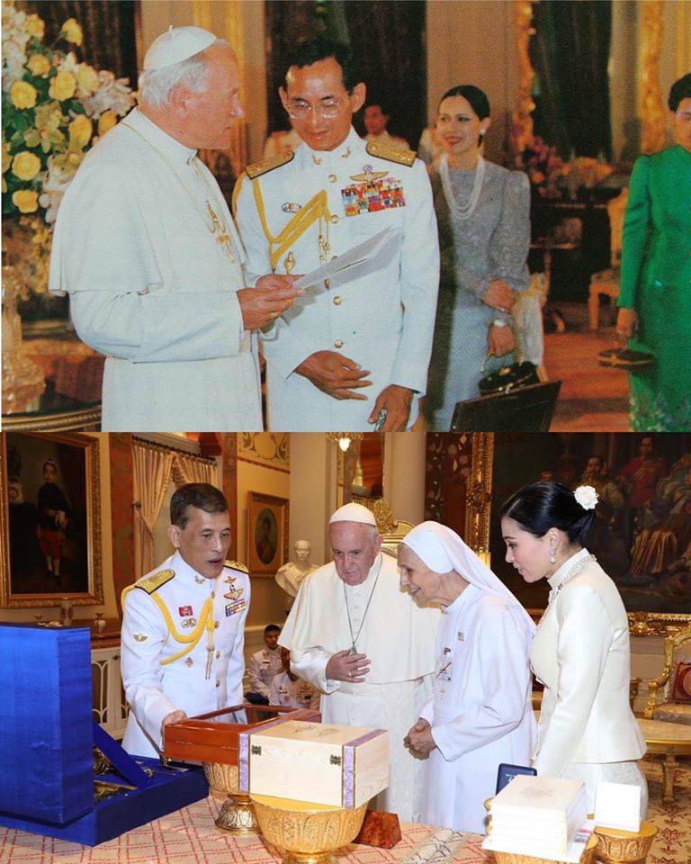 สมเด็จพระสันตะปาปาฟรานซิส เข้าเฝ้าฯ ร.10 สมเด็จพระสันตะปาปาฟรานซิส เข้าเฝ้าฯ ร.10