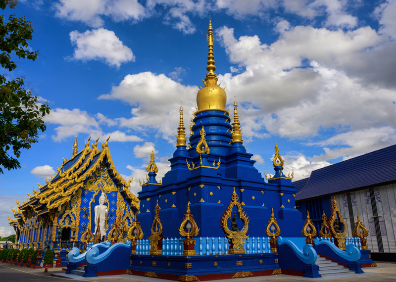 ที่เที่ยวเชียงราย วัดร่องเสือเต้น