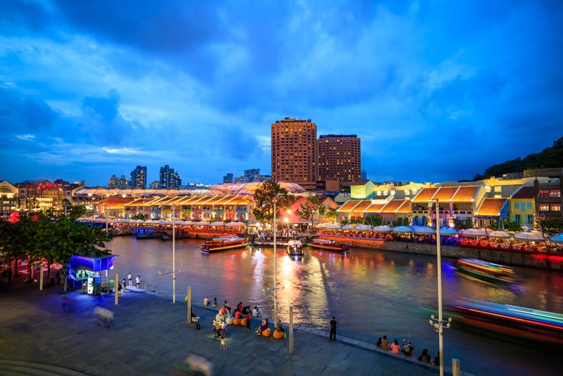 ย่านคลาร์กคีย์ (Clarke Quay) ที่เที่ยวสิงคโปร์ ย่านคลาร์กคีย์ (Clarke Quay) ที่เที่ยวสิงคโปร์