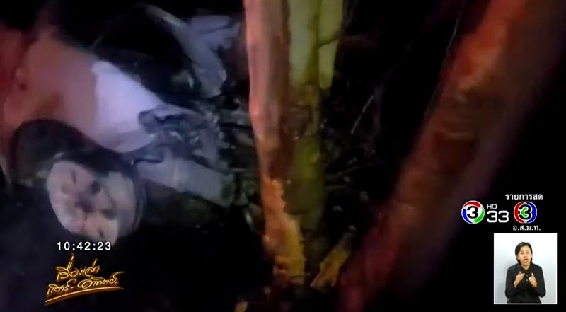 รถชนต้นไม้ รถชนต้นไม้