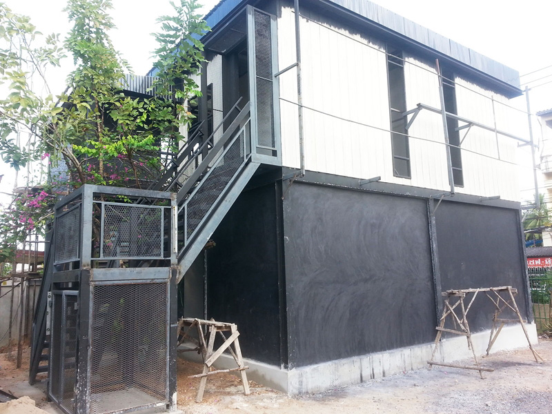 บ้านโครงเหล็ก 2 ชั้น บ้านโครงเหล็ก 2 ชั้น
