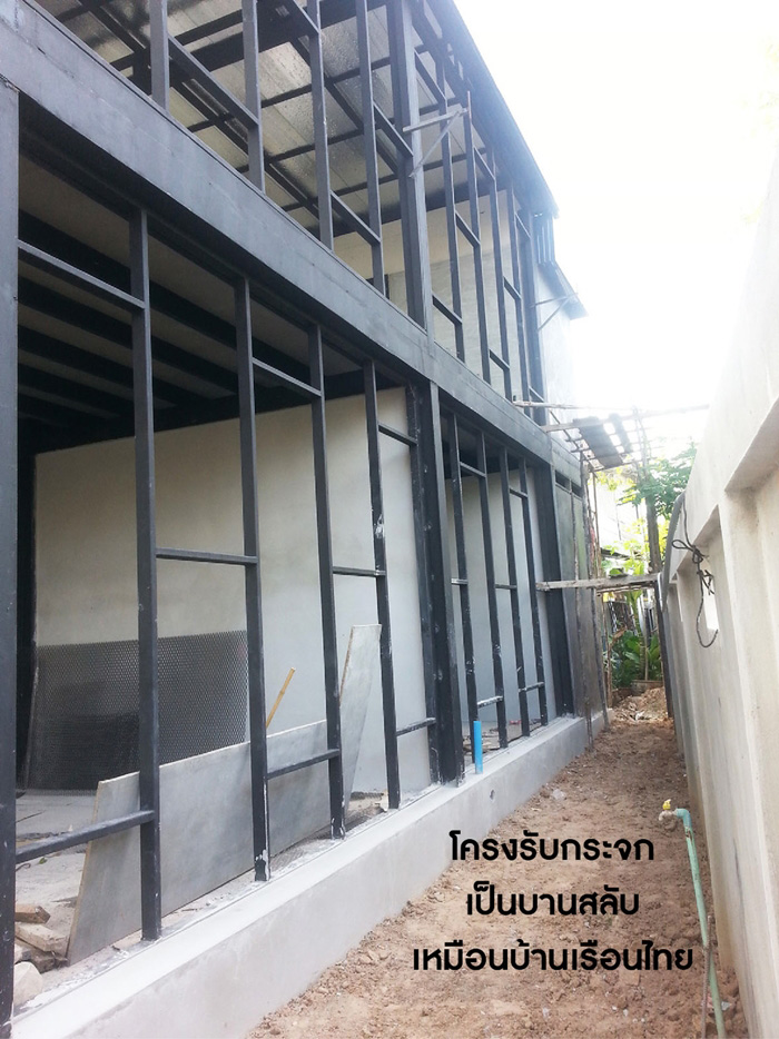 บ้านโครงเหล็ก 2 ชั้น บ้านโครงเหล็ก 2 ชั้น