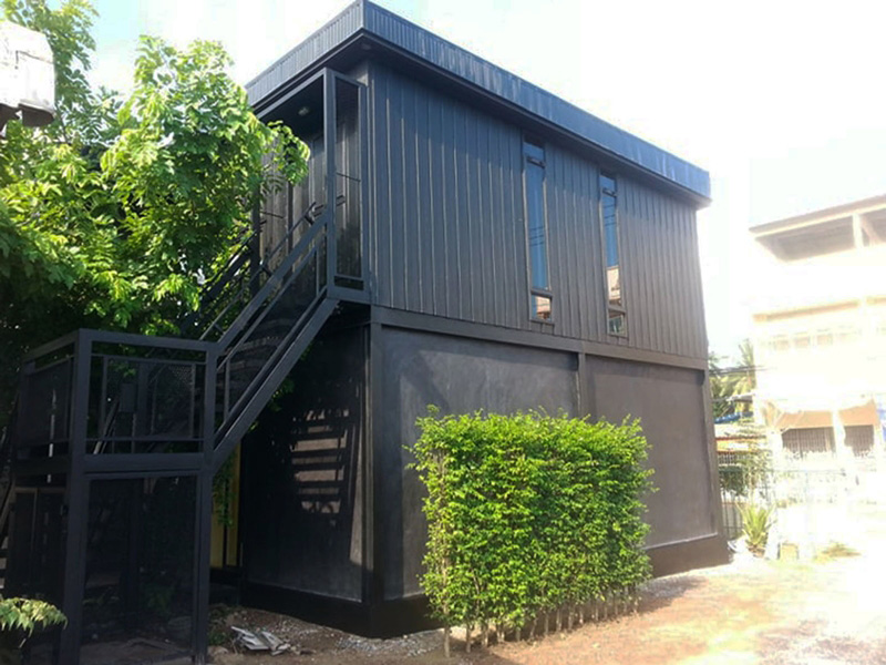 บ้านโครงเหล็ก 2 ชั้น บ้านโครงเหล็ก 2 ชั้น