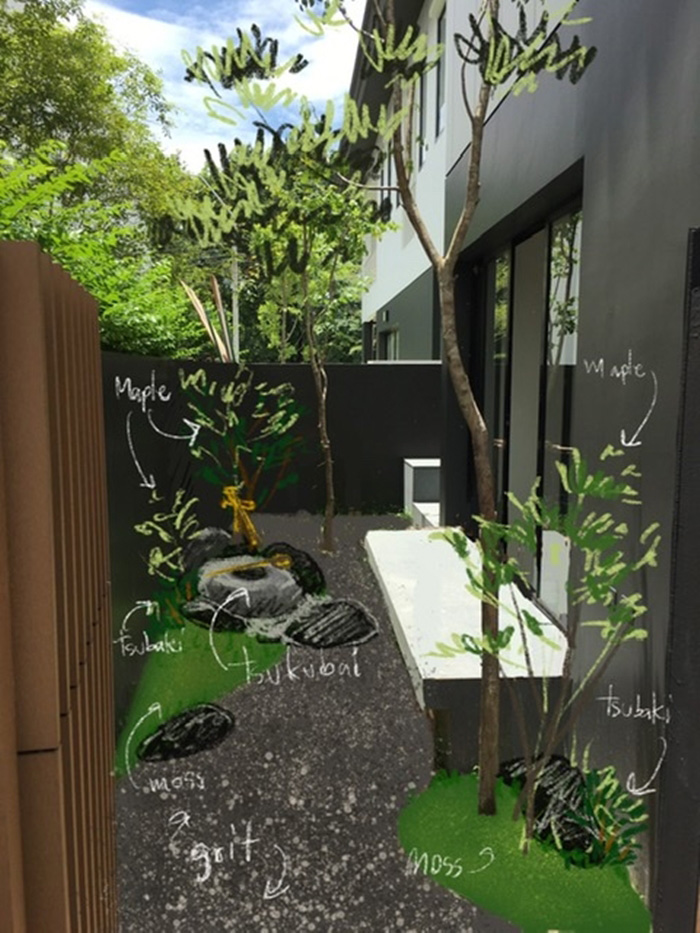 จัดสวนญี่ปุ่นข้างบ้าน จัดสวนญี่ปุ่นข้างบ้าน