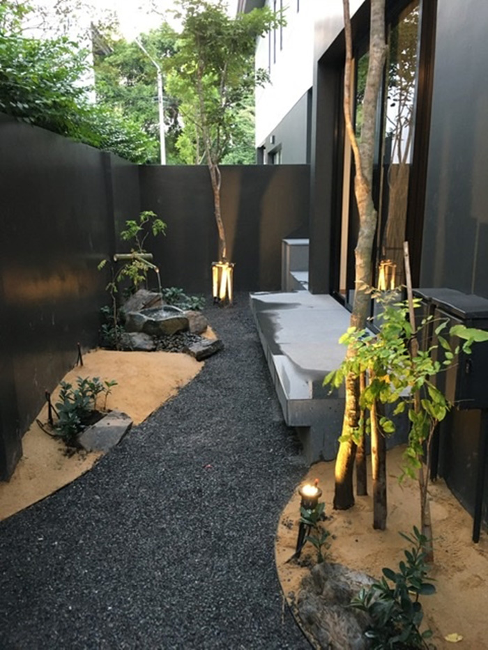 จัดสวนญี่ปุ่นข้างบ้าน จัดสวนญี่ปุ่นข้างบ้าน