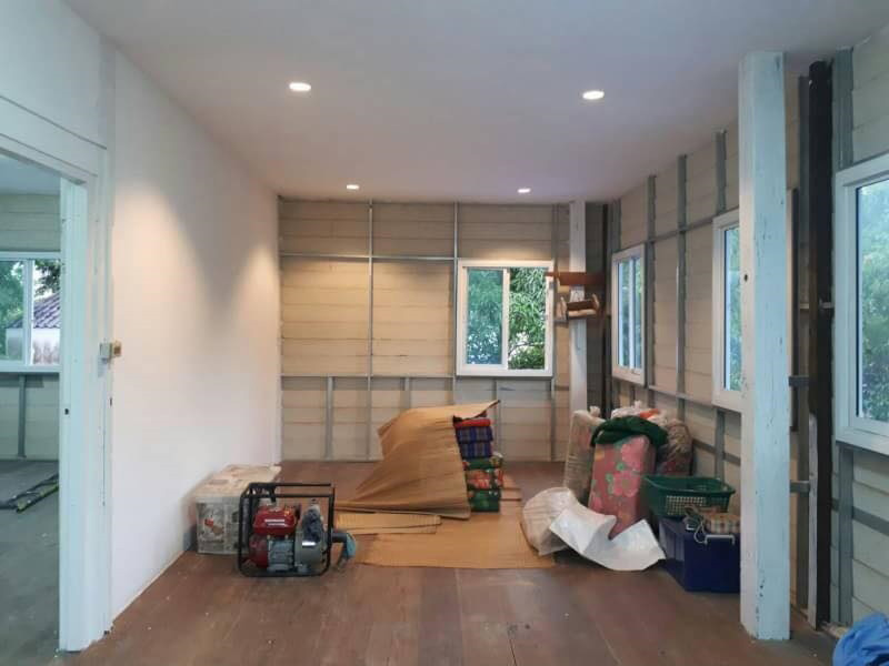 รีโนเวทบ้านครึ่งปูนครึ่งไม้ รีโนเวทบ้านครึ่งปูนครึ่งไม้