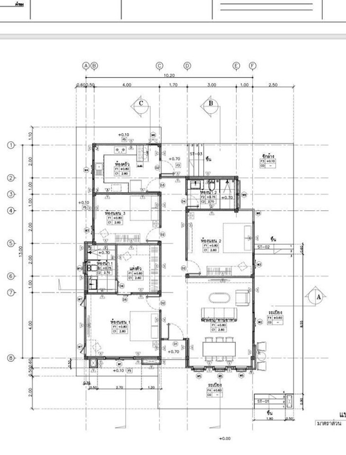 แบบบ้านชั้นเดียวสไตล์คอนเทมโพรารี แบบบ้านชั้นเดียวสไตล์คอนเทมโพรารี