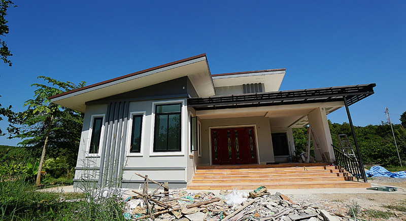 แบบบ้านโมเดิร์นชั้นเดียว แบบบ้านโมเดิร์นชั้นเดียว