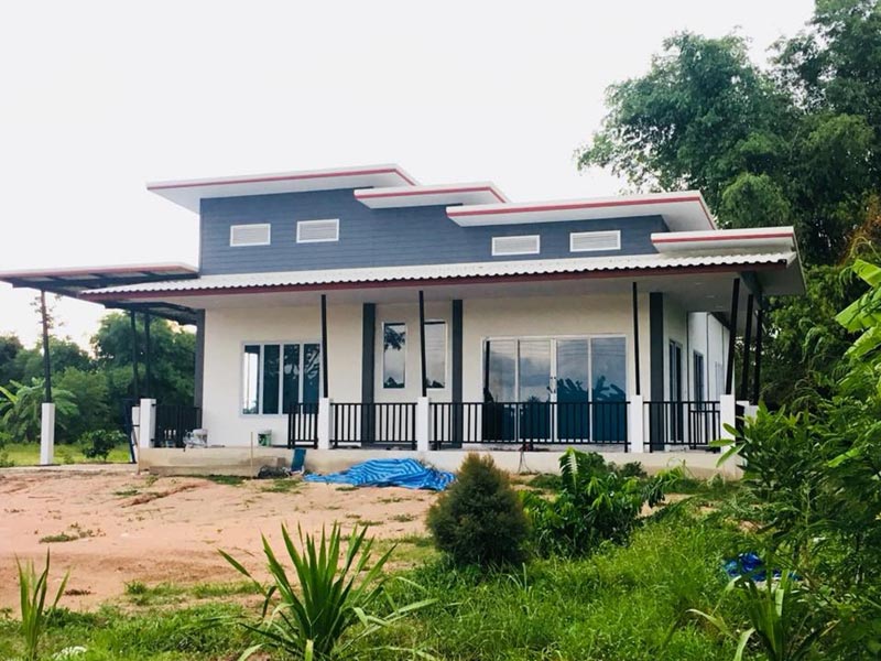แบบบ้านชั้นเดียวสไตล์โมเดิร์น แบบบ้านชั้นเดียวสไตล์โมเดิร์น