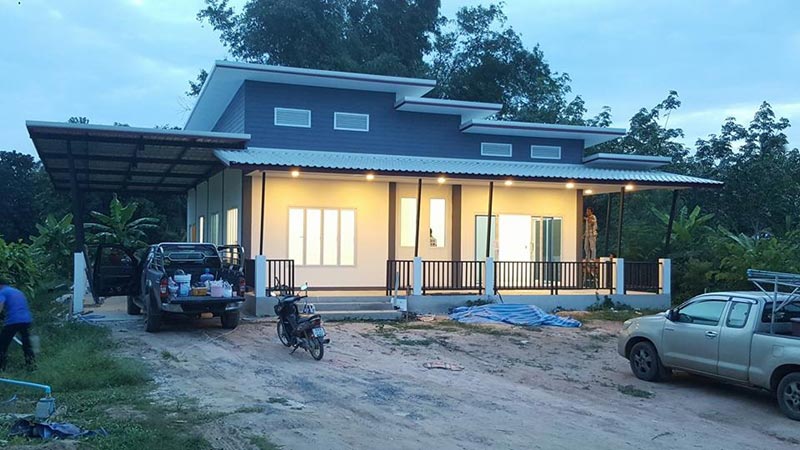 แบบบ้านชั้นเดียวสไตล์โมเดิร์น แบบบ้านชั้นเดียวสไตล์โมเดิร์น