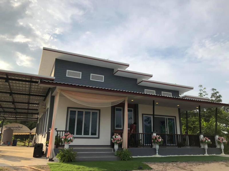 แบบบ้านชั้นเดียวสไตล์โมเดิร์น แบบบ้านชั้นเดียวสไตล์โมเดิร์น