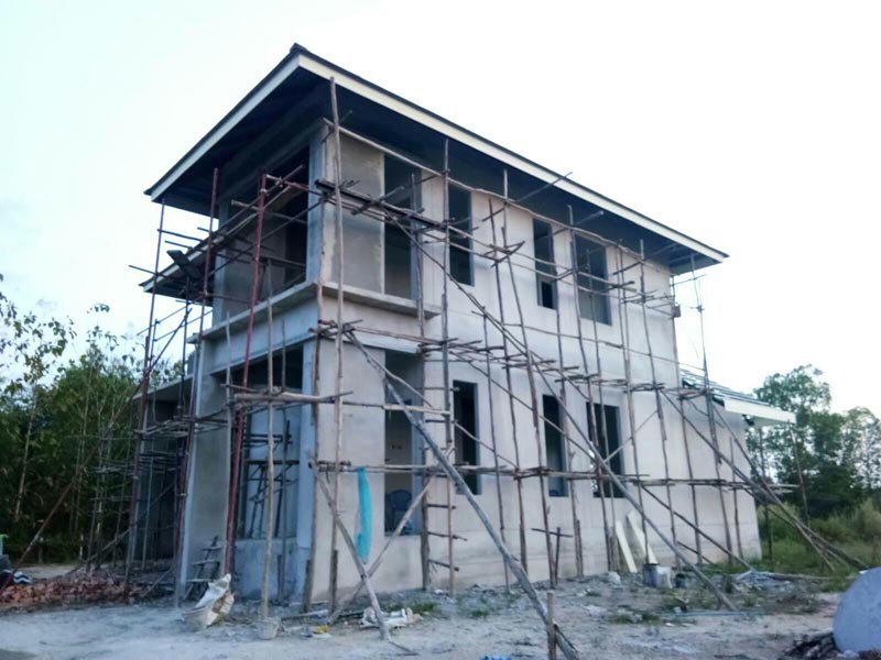 สร้างบ้านสองชั้น สร้างบ้านสองชั้น