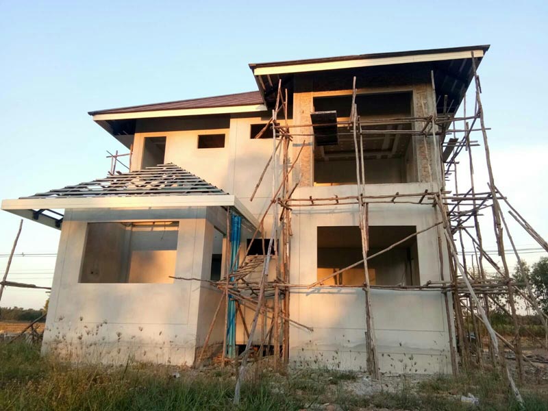 สร้างบ้านสองชั้น สร้างบ้านสองชั้น