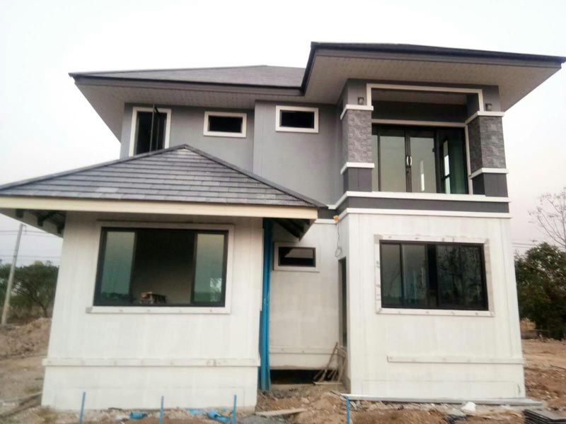 สร้างบ้านสองชั้น สร้างบ้านสองชั้น