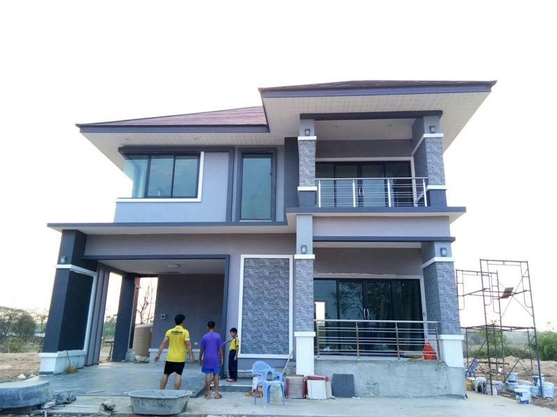 สร้างบ้านสองชั้น สร้างบ้านสองชั้น
