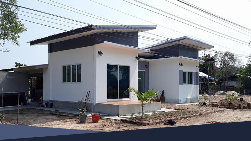 แบบบ้านโมเดิร์นชั้นเดียว แบบบ้านโมเดิร์นชั้นเดียว