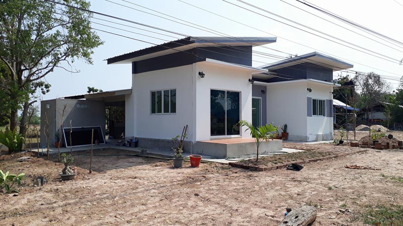 แบบบ้านโมเดิร์นชั้นเดียว แบบบ้านโมเดิร์นชั้นเดียว
