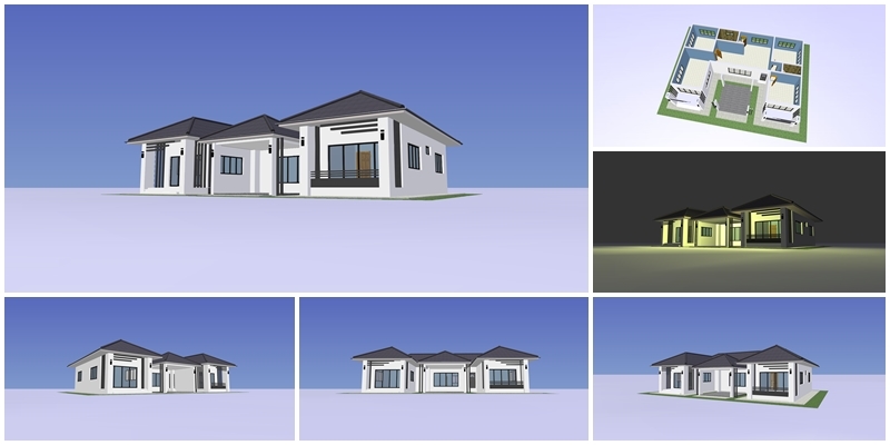 บ้านชั้นเดียว ราคาประหยัด บ้านชั้นเดียว ราคาประหยัด