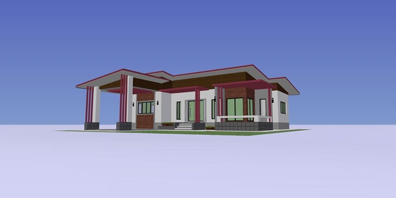 บ้านชั้นเดียว ราคาประหยัด บ้านชั้นเดียว ราคาประหยัด