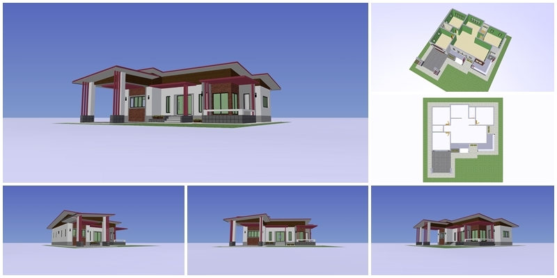 บ้านชั้นเดียว ราคาประหยัด บ้านชั้นเดียว ราคาประหยัด