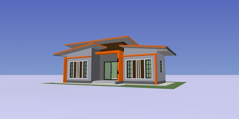 บ้านชั้นเดียว ราคาประหยัด บ้านชั้นเดียว ราคาประหยัด