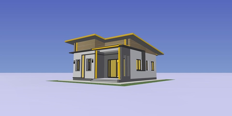 บ้านชั้นเดียว ราคาประหยัด บ้านชั้นเดียว ราคาประหยัด