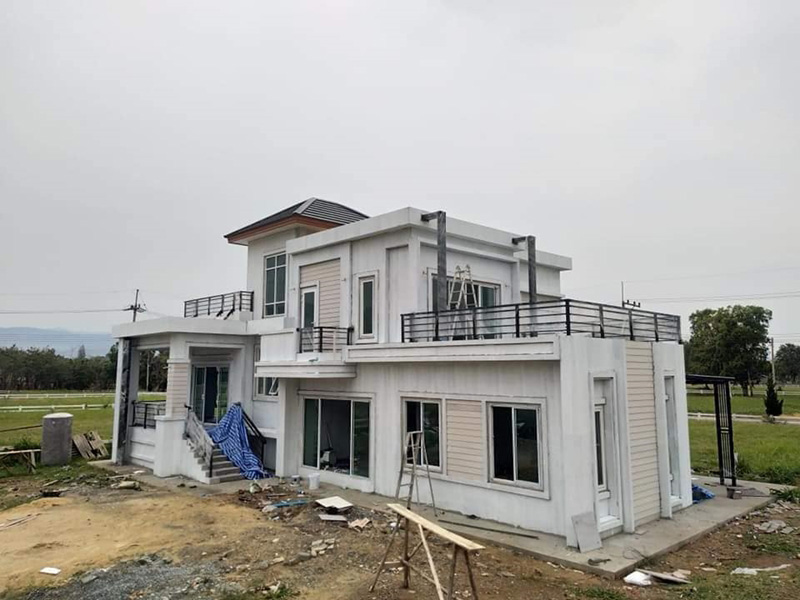 แบบบ้านโมเดิร์นสองชั้น 3 ห้องนอน 2 ห้องน้ำ แบบบ้านโมเดิร์นสองชั้น 3 ห้องนอน 2 ห้องน้ำ
