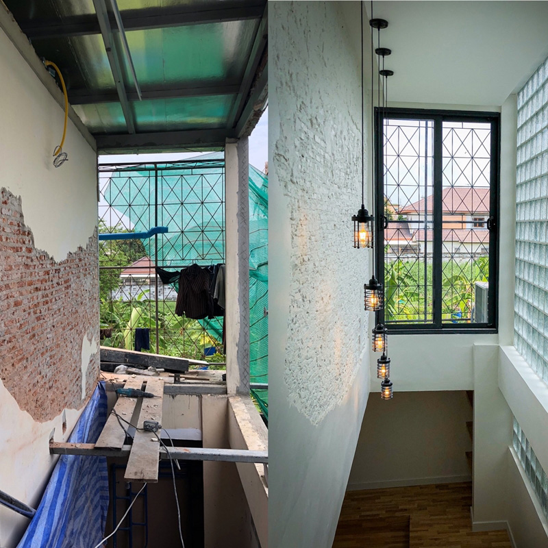 รีโนเวทบ้านสองชั้น รีโนเวทบ้านสองชั้น