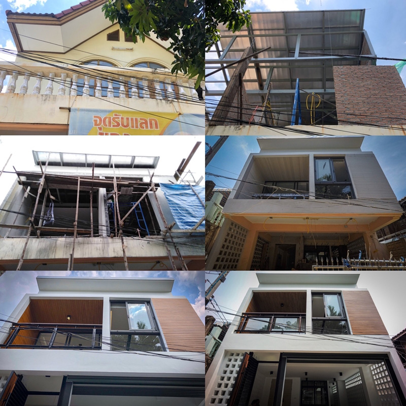 รีโนเวทบ้านสองชั้น รีโนเวทบ้านสองชั้น