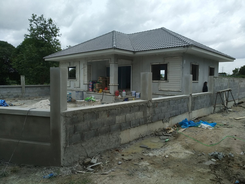 รีวิวสร้างบ้านชั้นเดียว รีวิวสร้างบ้านชั้นเดียว