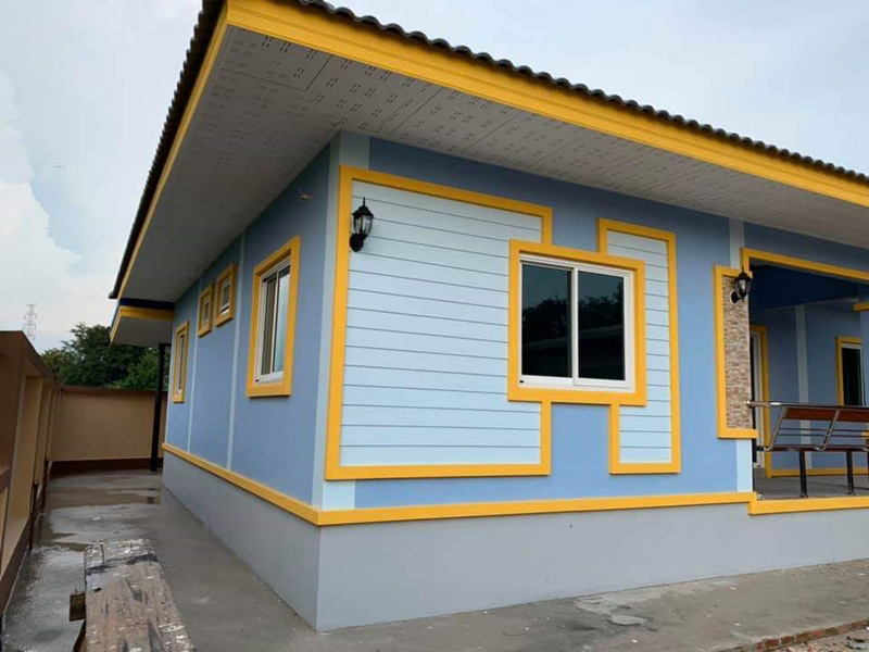 รีวิวสร้างบ้านชั้นเดียว รีวิวสร้างบ้านชั้นเดียว