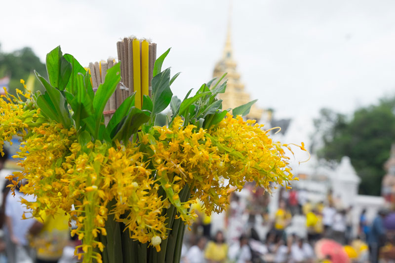 งานตักบาตรดอกเข้าพรรษา งานตักบาตรดอกเข้าพรรษา