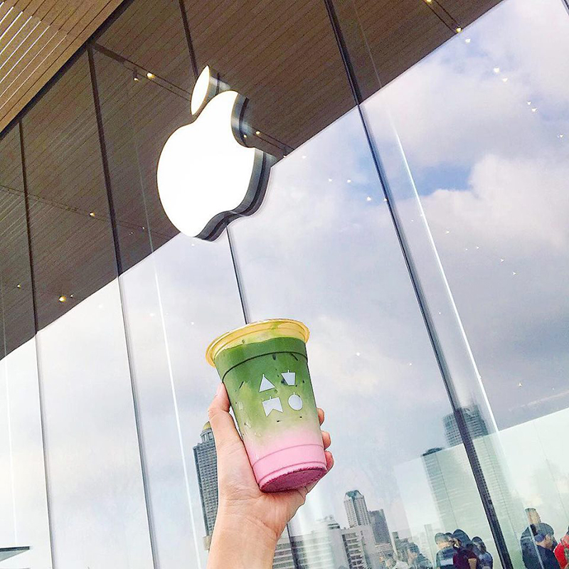 ร้านคาเฟ่ไอคอนสยาม ATM Tea Bar